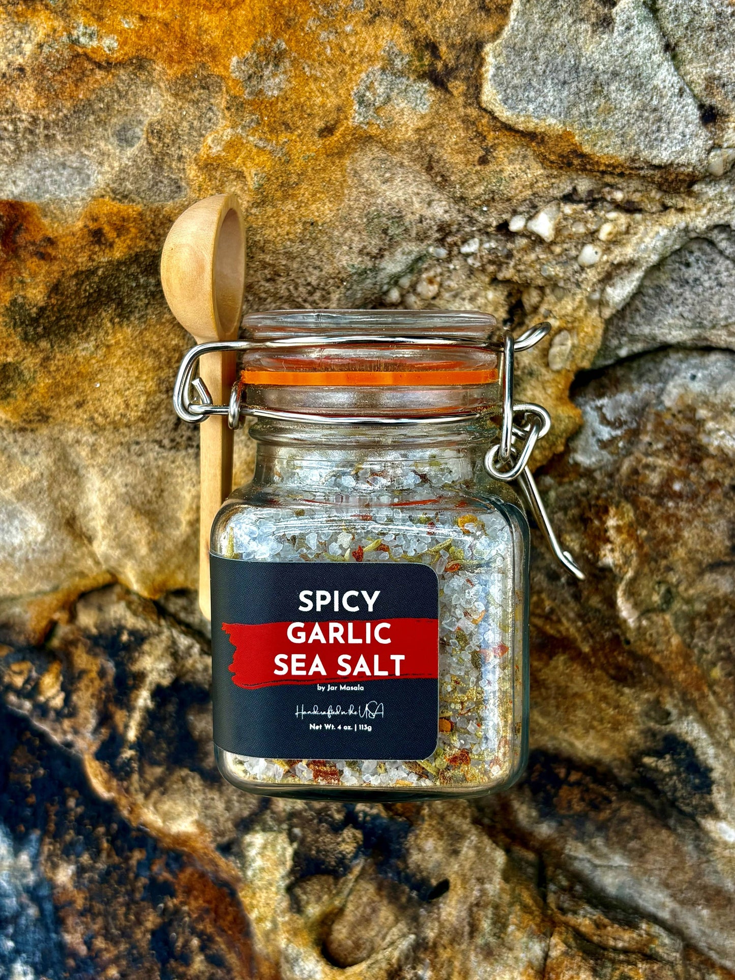 Spicy Garlic Sea Salt