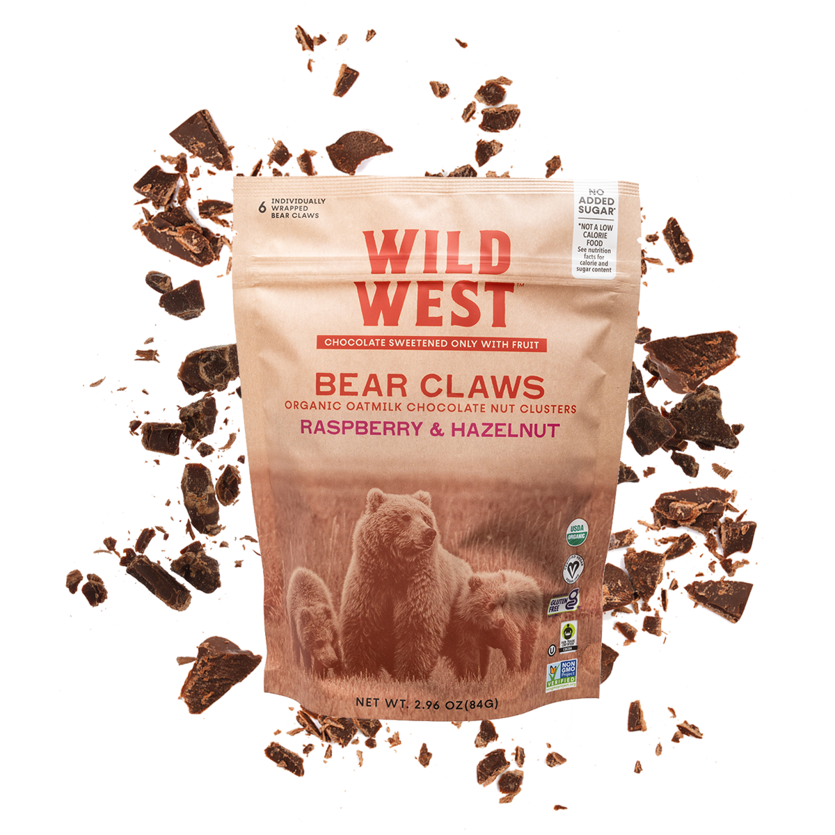 Raspberry & Hazelnut Bear Claws