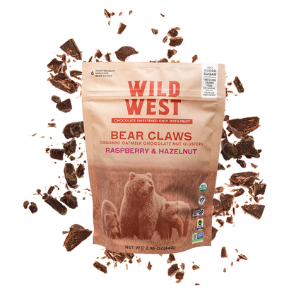 Raspberry & Hazelnut Bear Claws