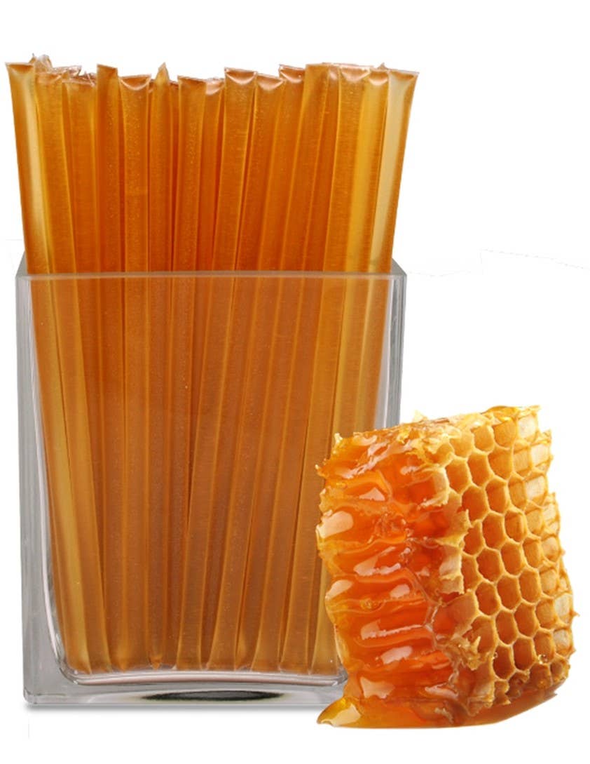 Bee Krazy Honey Sticks - Pure Honey 50 Ct. Refill