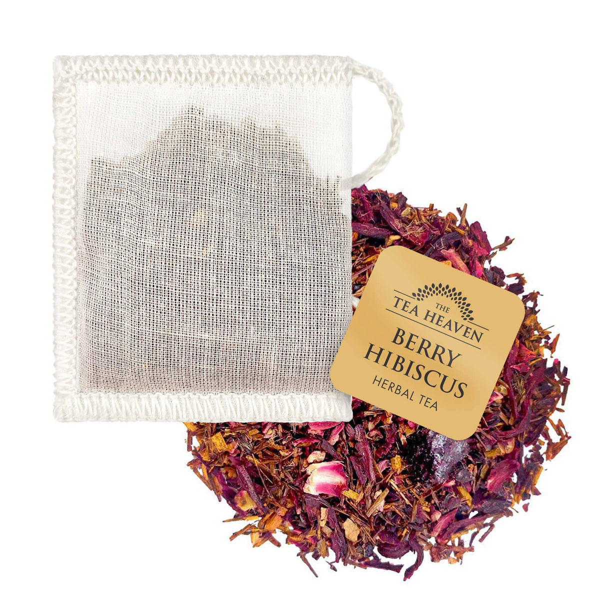 Berry Hibiscus Tea Bag Canister