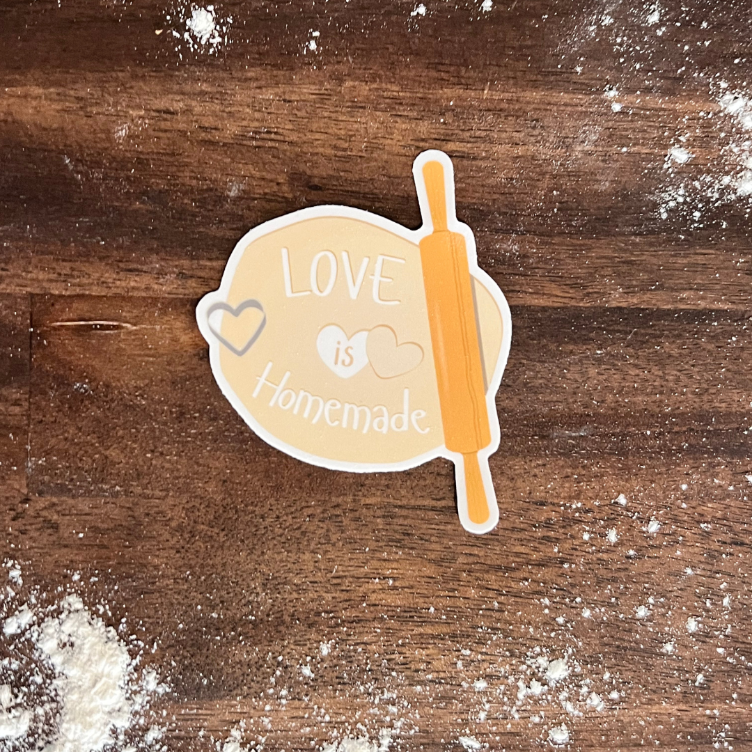 Sourdough Starter Waterproof Sticker