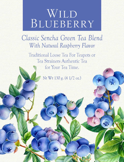 New Wild Blueberry Black Loose Tea
