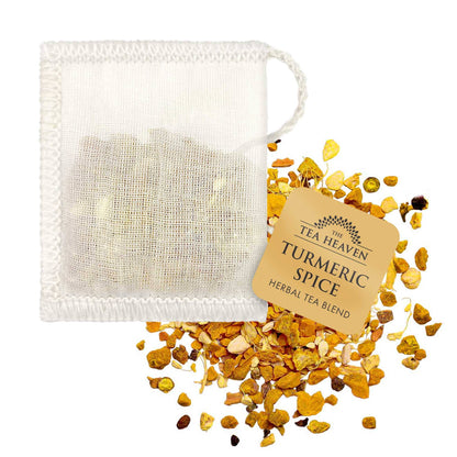 Turmeric Spice Tea Bag Canister
