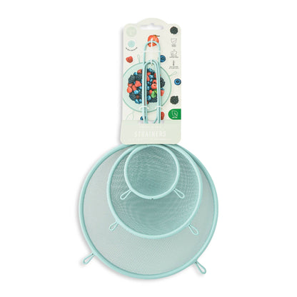 3pc Strainer Set - French Blue