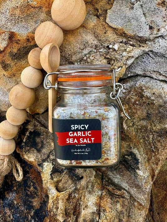 Spicy Garlic Sea Salt