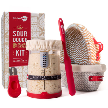 KneadAce PRO Sourdough Kit with 34oz PRO Jar