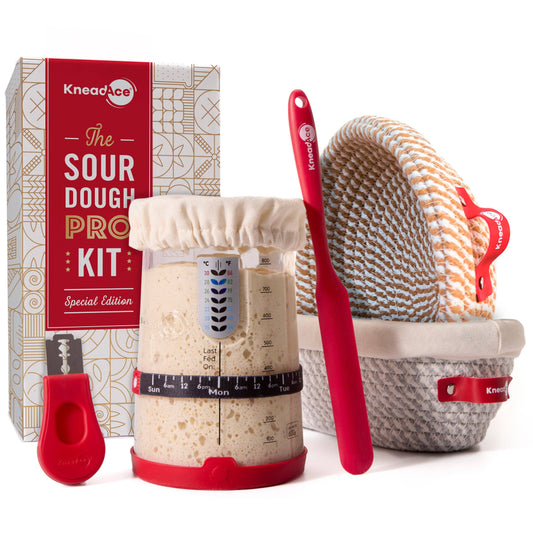 KneadAce PRO Sourdough Kit with 34oz PRO Jar