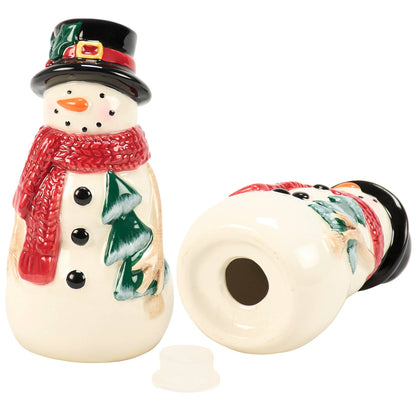Happy Snowmen Salt & Pepper Set