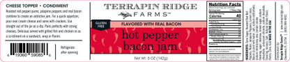 Hot Pepper Bacon Jam 5 Oz
