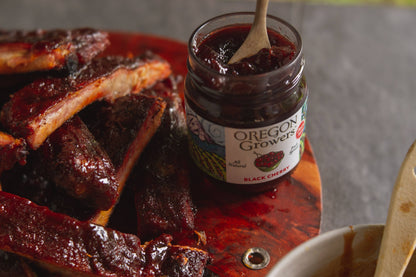 Oregon Growers - Fruit Spread 12oz Black Cherry