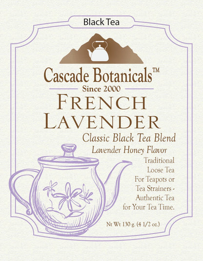 French Lavender Black Tea Loose Pack