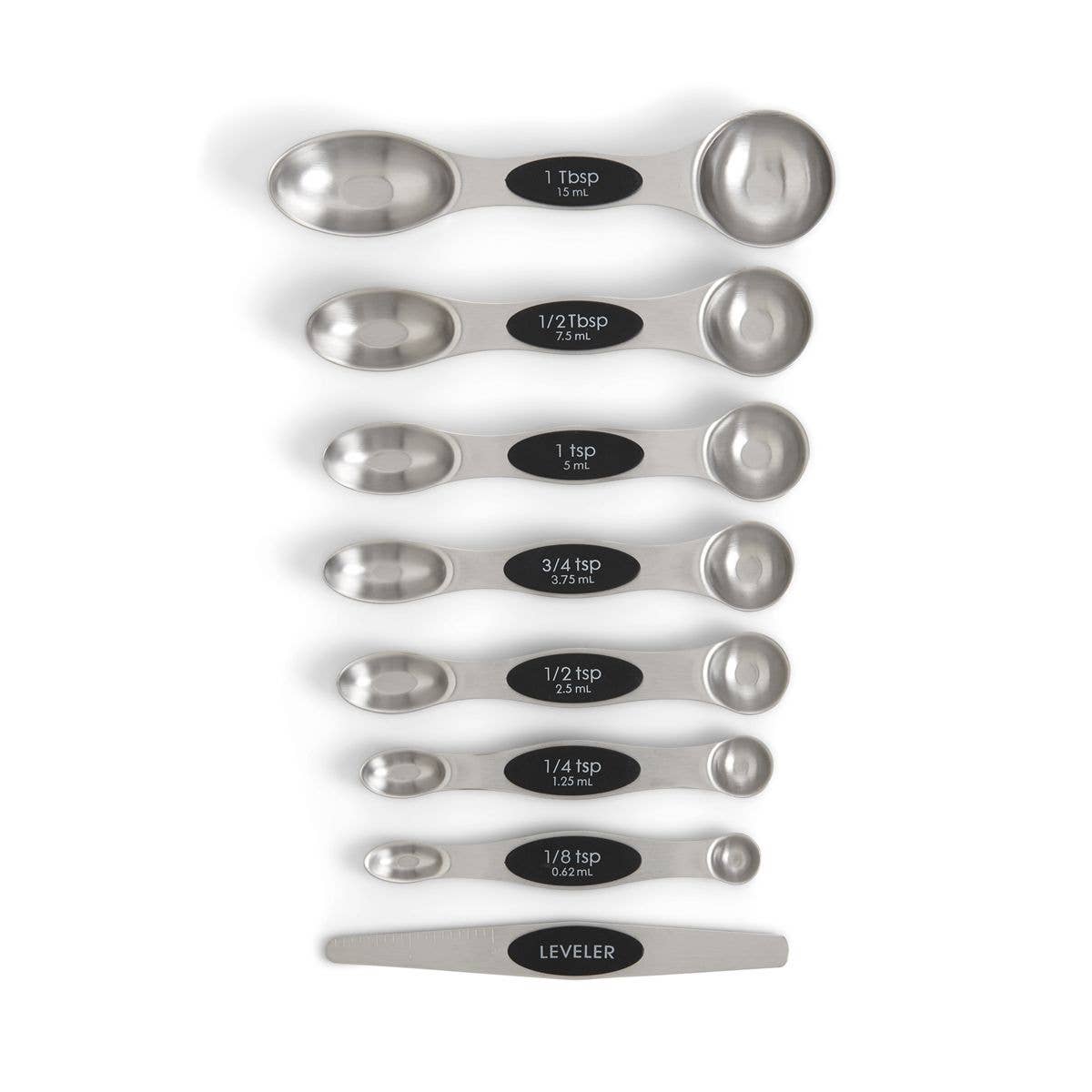 Magnetic Measuring Spoons With Leveler