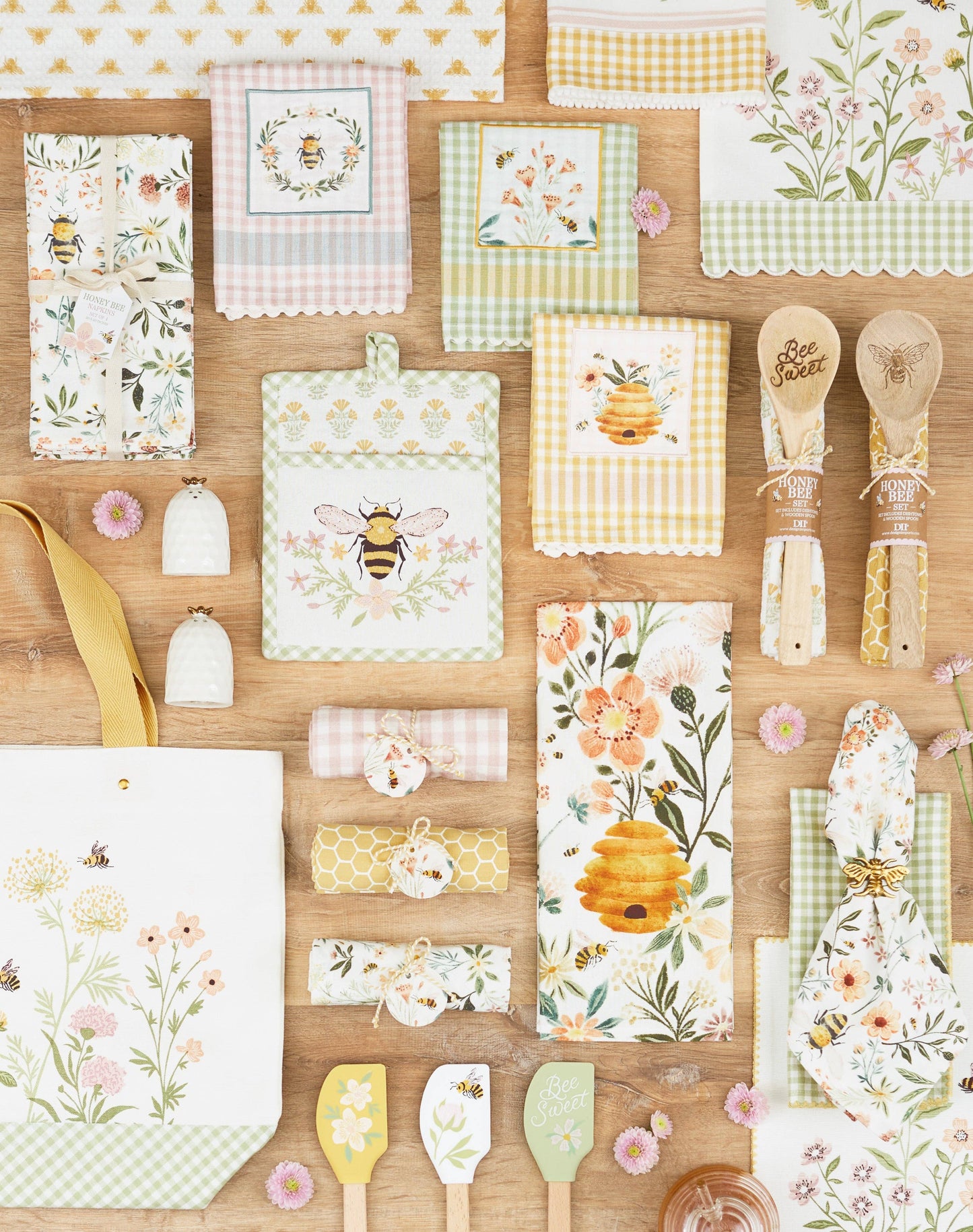 Honey Bee Assorted Dishtowels