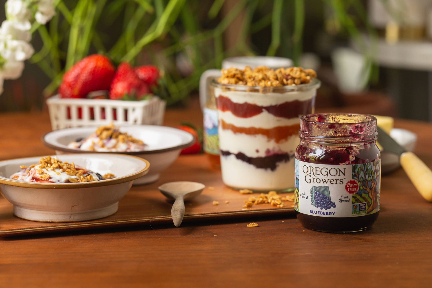 Oregon Growers - Fruit Spread 12oz Blueberry