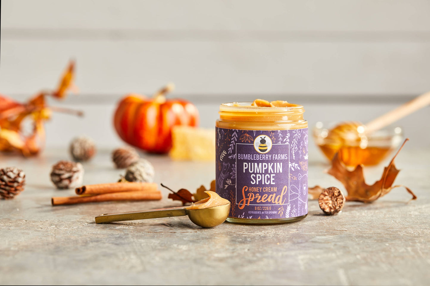 SEASONAL Pumpkin Spice Honey Spread
