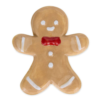 Gingerbread Man Dessert Plate