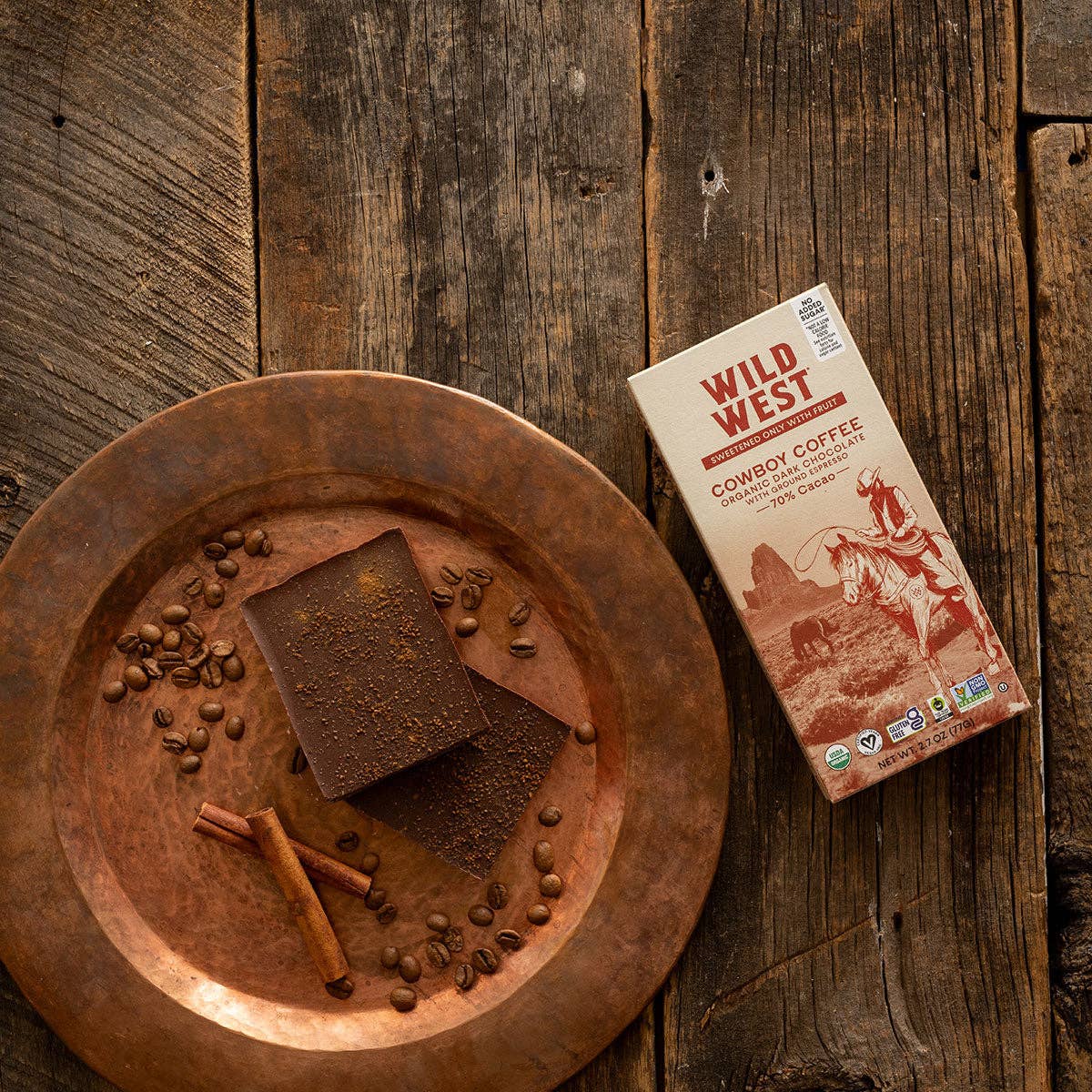 Cowboy Coffee chocolate bar