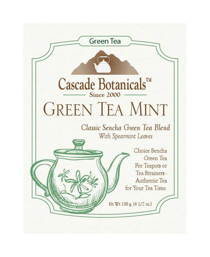 Green Mint Green Tea Loose