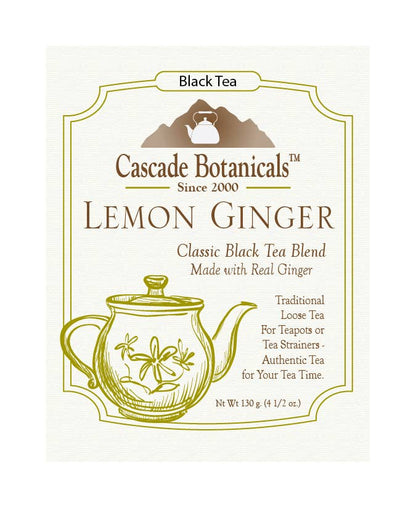 Lemon Ginger Black Tea Loose
