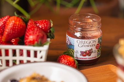 Strawberry Rhubarb Fruit Spread