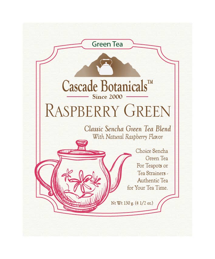 Raspberry Green Tea Loose Pack
