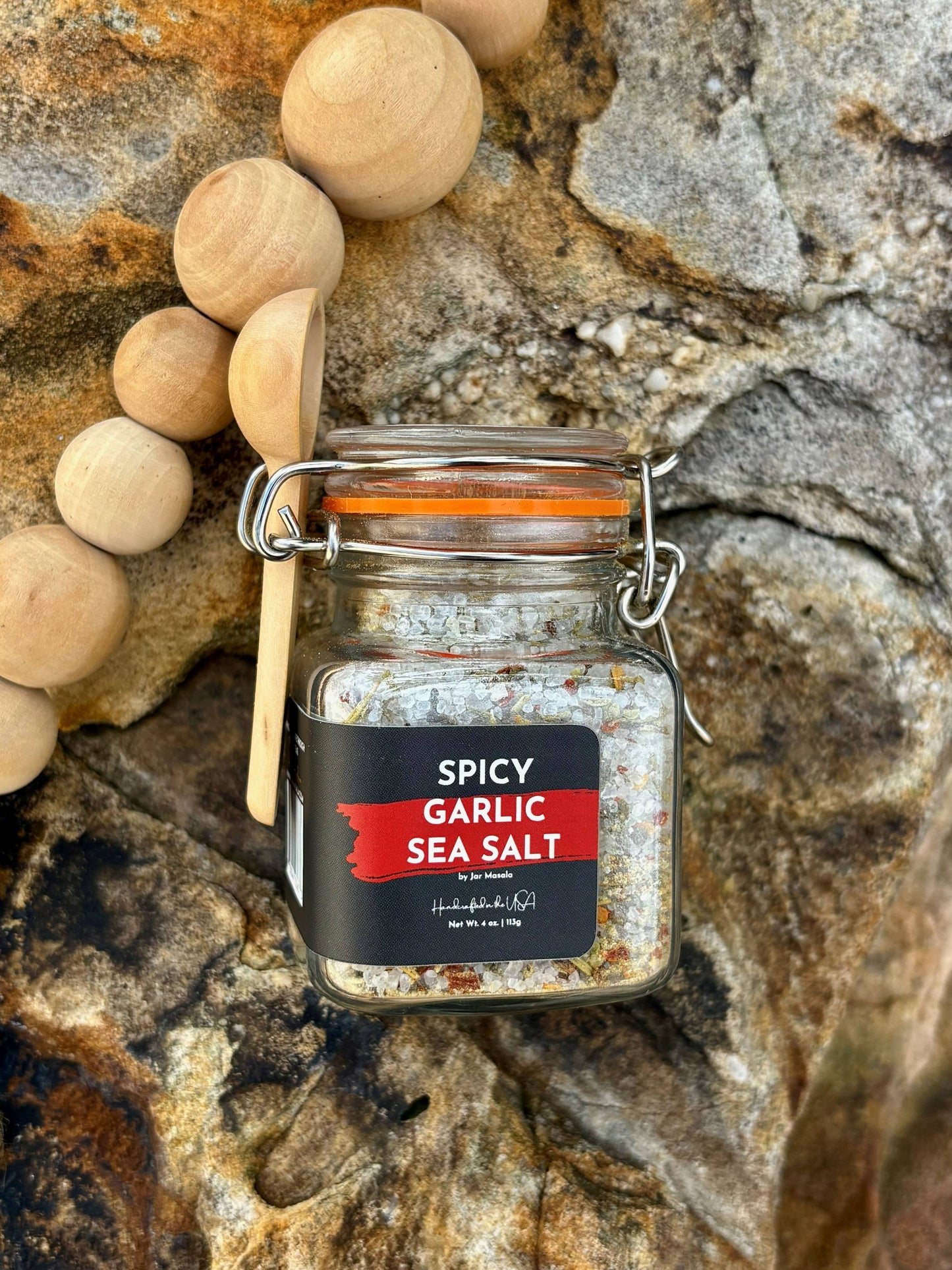 Spicy Garlic Sea Salt