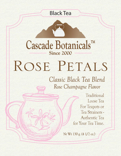 Rose Petals Black Tea Loose Pack