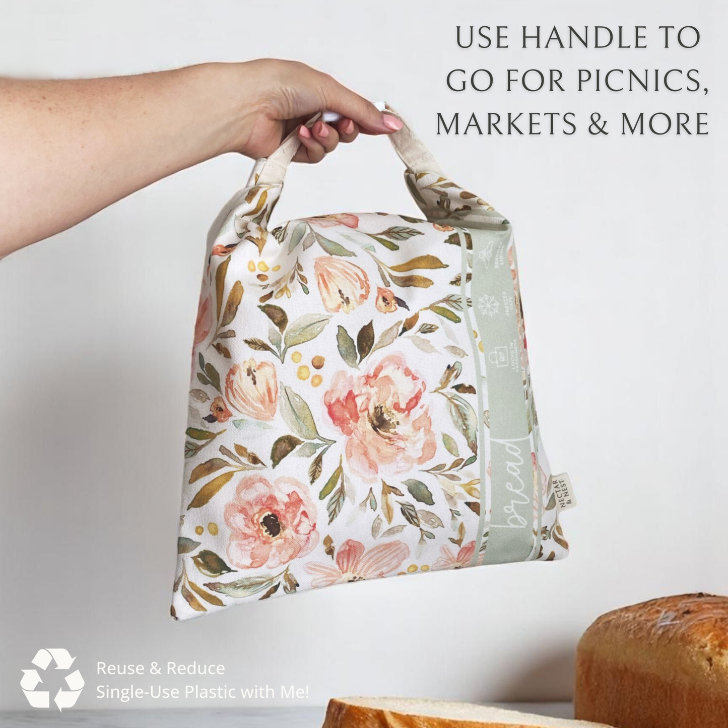 Artist Series Bread Baker Set - Sweetpea Garden
