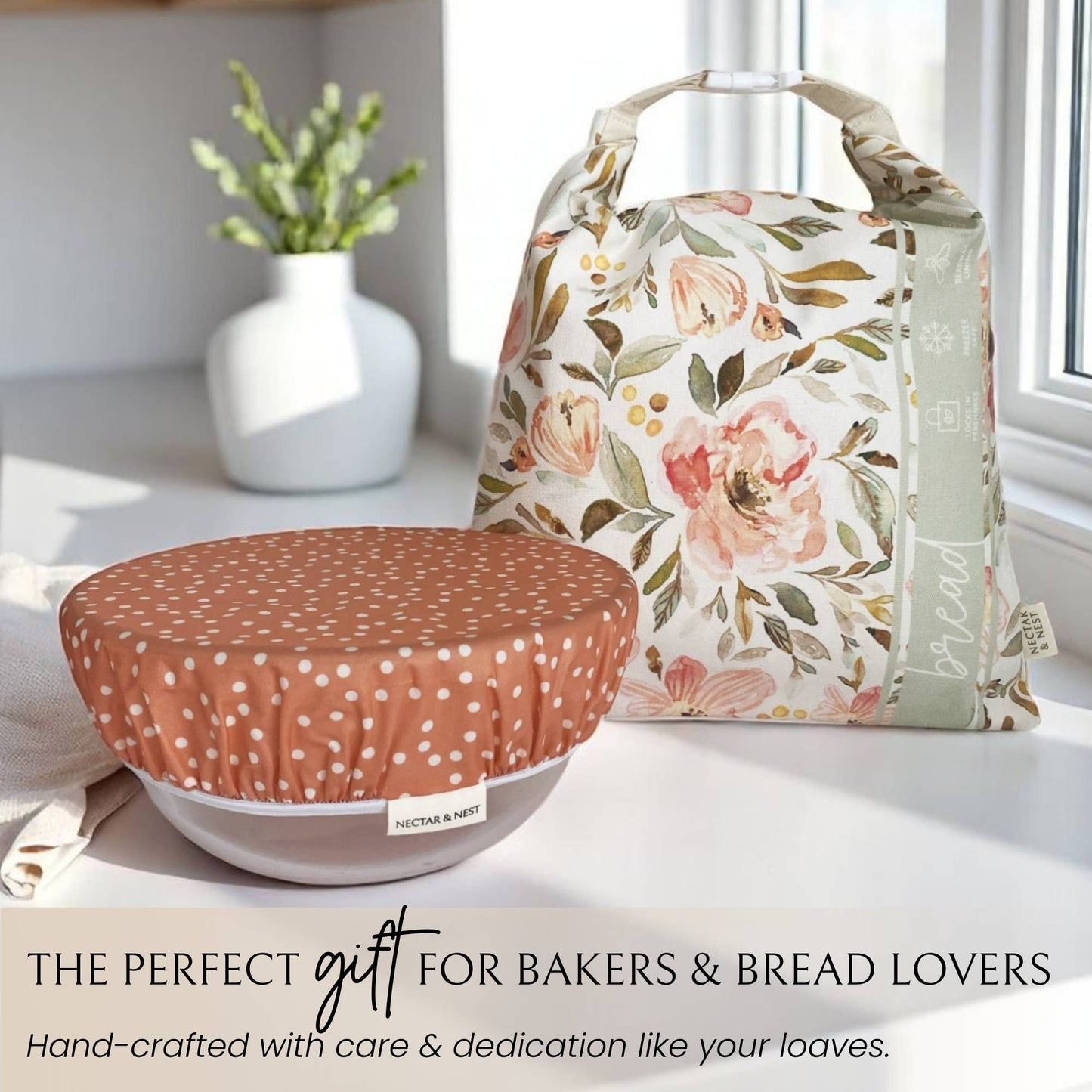 Artist Series Bread Baker Set - Sweetpea Garden