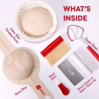 KneadAce Sourdough Essentials - Round Set