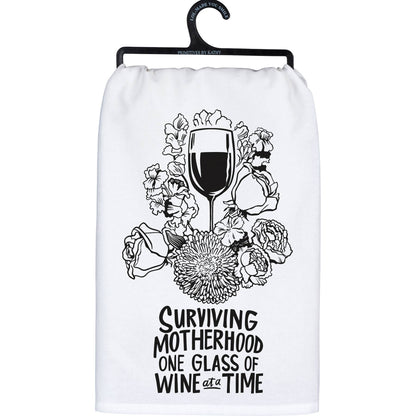 Surviving Motherhood Kitchen Towel