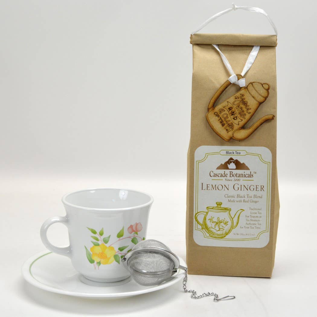 Lemon Ginger Black Tea Loose