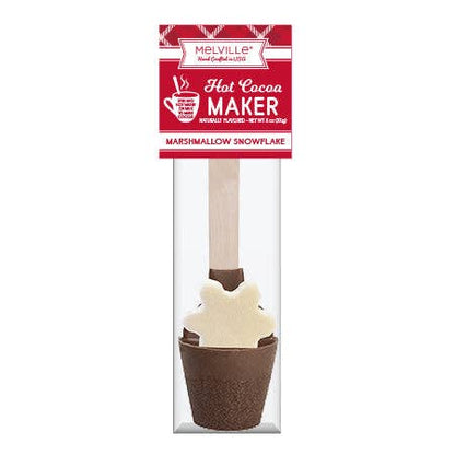 Snowflake Marshmallow Hot Chocolate Spoon