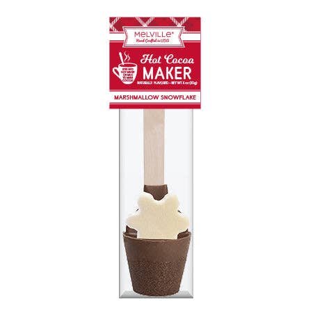 Snowflake Marshmallow Hot Chocolate Spoon