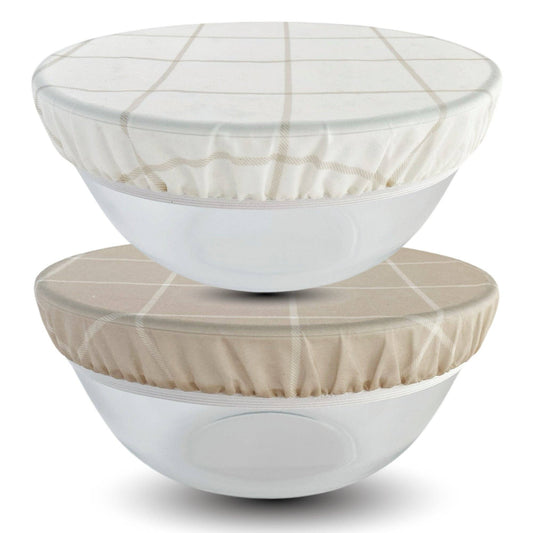 Reusable Beeswax Bowl Covers for Bread Proofing