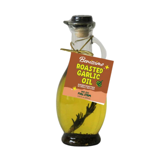 Roasted Garlic EVOO Blend – 8.45 fl oz Cruet: Benissimo