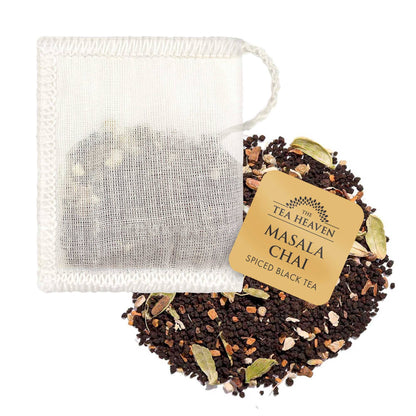 Masala Chai Tea Bag Canister