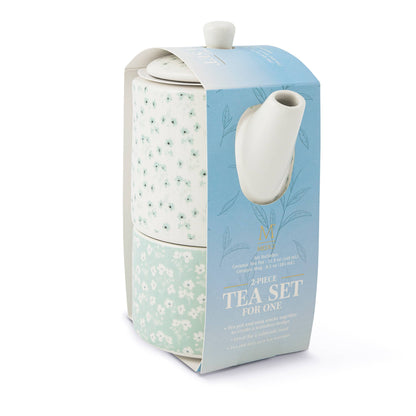 Tea for One - Blue Floral