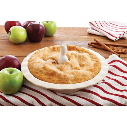 Porcelain Baking Pie Bird