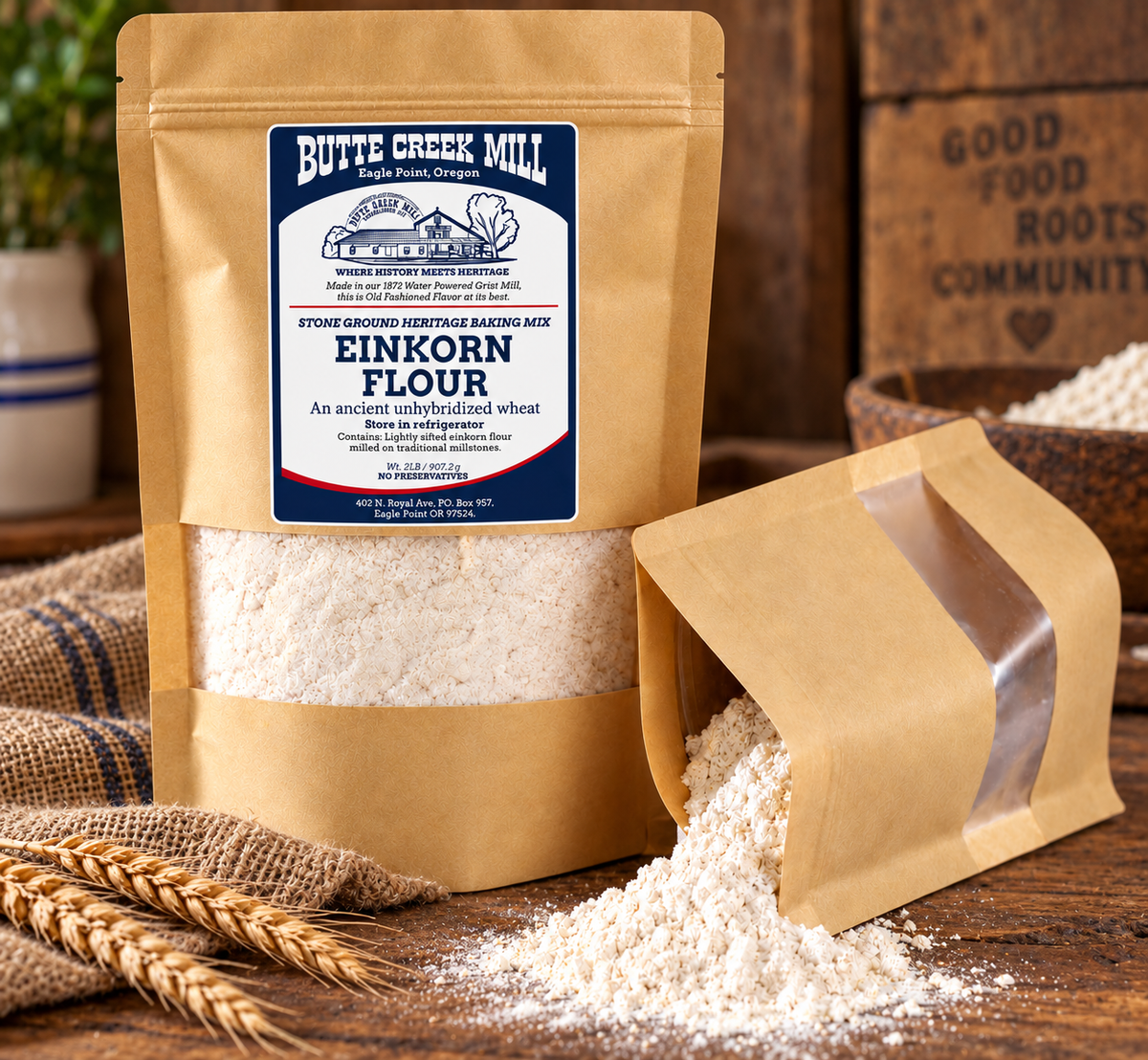 Stone Ground Einkorn Flour