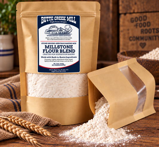 Stone Ground-Mill Stone Blend Flour