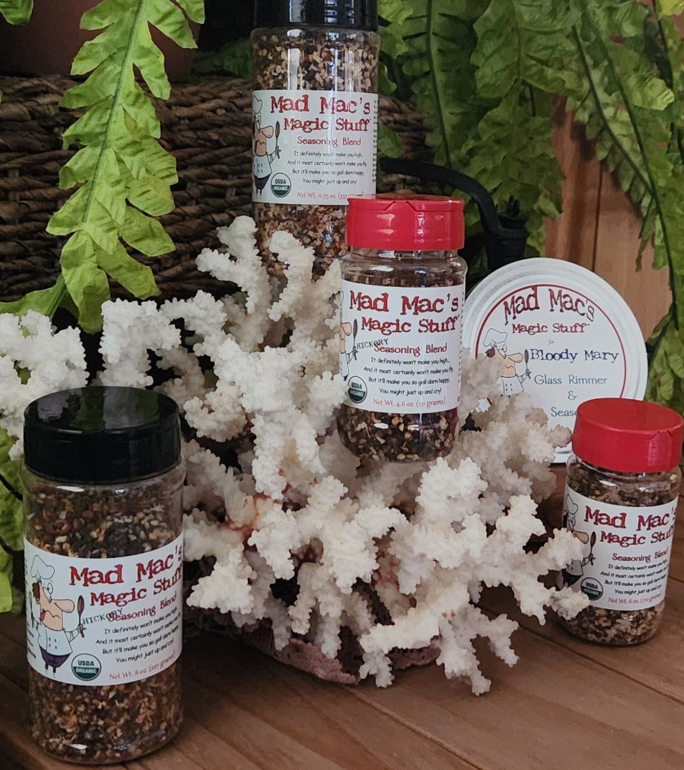 Mad Mac's Bloody Mary Glass Rimmer & Seasoning – Butte Creek Mill