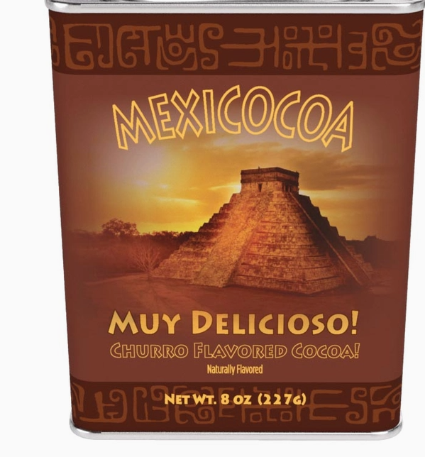 Mexicocoa churro flavored cocoa