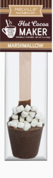 Hot Chocolate Spoons -mini marshmallow