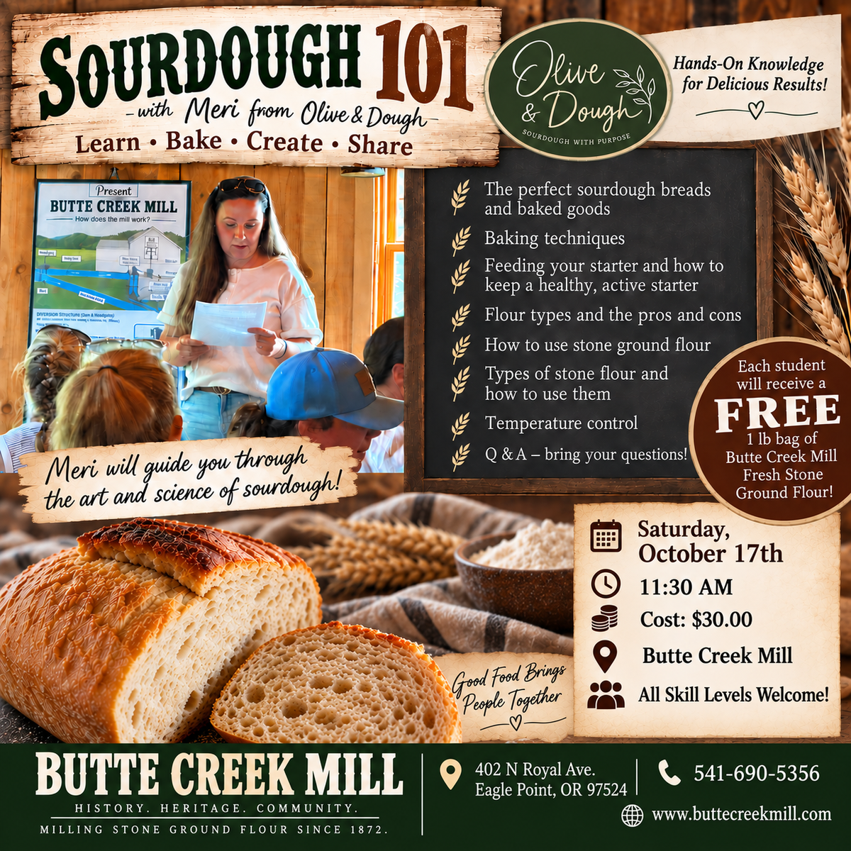 Sourdough 101 Class