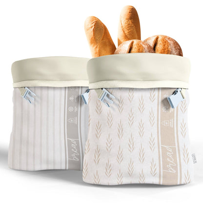 Reusable Beeswax Bread Bags for Homemade Bread & Sourdough