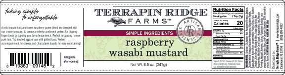 Raspberry Wasabi Mustard