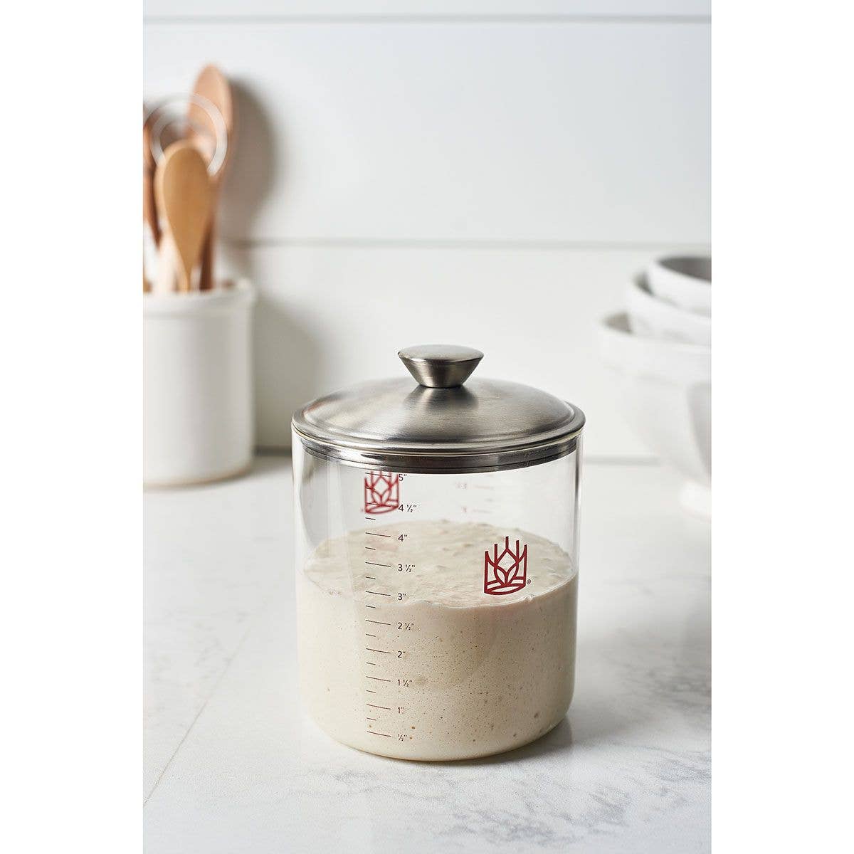 Baking Glass Sourdough Crock