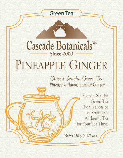 Pineapple Ginger Green Tea Loose Pack